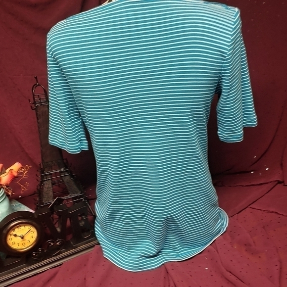 Croft and Barrow Striped Top - Picture 3 of 5